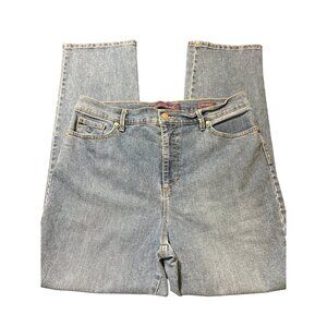 Gloria Vanderbilt Amanda Blue Jeans High Rise Size 16